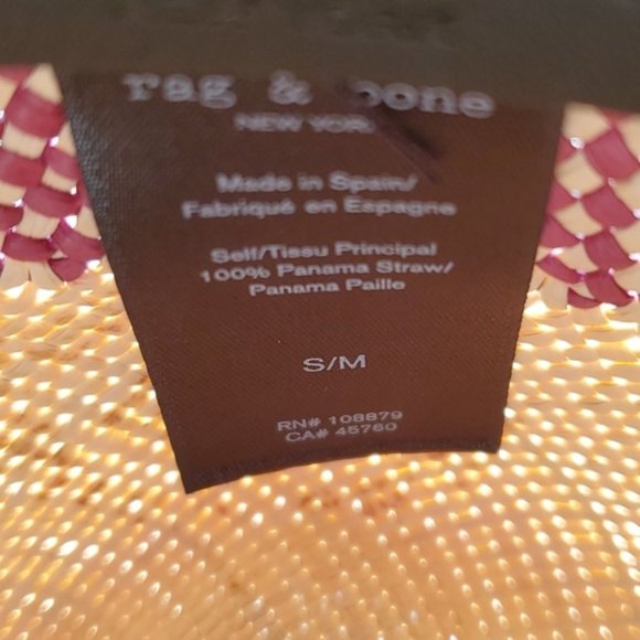 Rag & Bone Straw Panama Hat - Picture 4 of 5